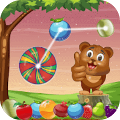 fruit and bear